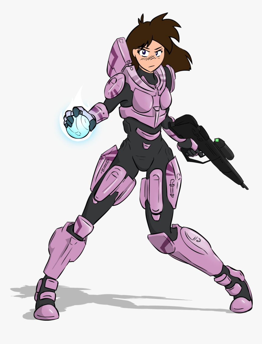 Transparent Halo Spartan Helmet Png - Halo Female Spartan Armor, Png Download, Free Download