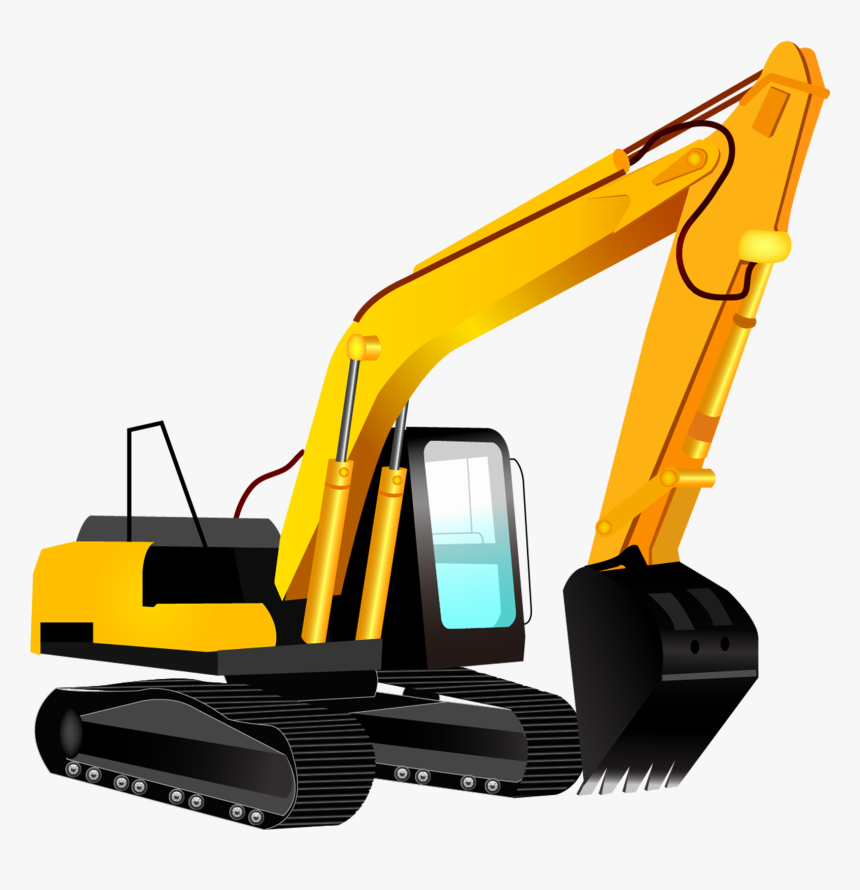 Excavator Clipart Logo - Clipart Excavator, HD Png Download, Free Download