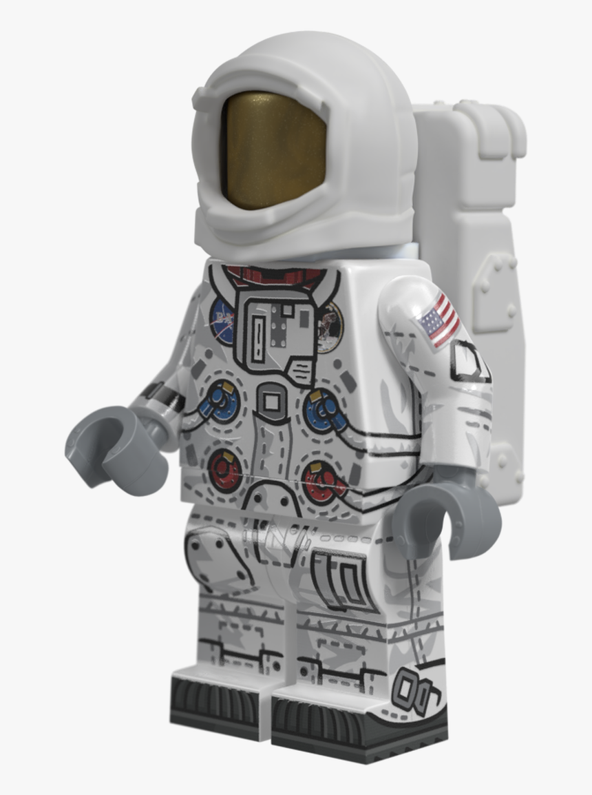 Lunar Astronaut - Apollo Astronaut Lego Minifigure, HD Png Download, Free Download