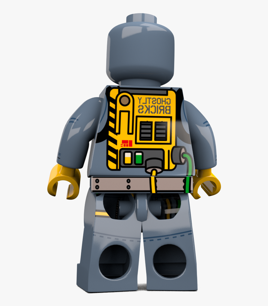 Brick Loot Exclusive Ghost Hunter Custom Lego® Minifigure - Lego, HD Png Download, Free Download