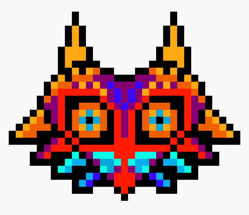 Minecraft Majora's Mask Pixel Art, HD Png Download, Free Download