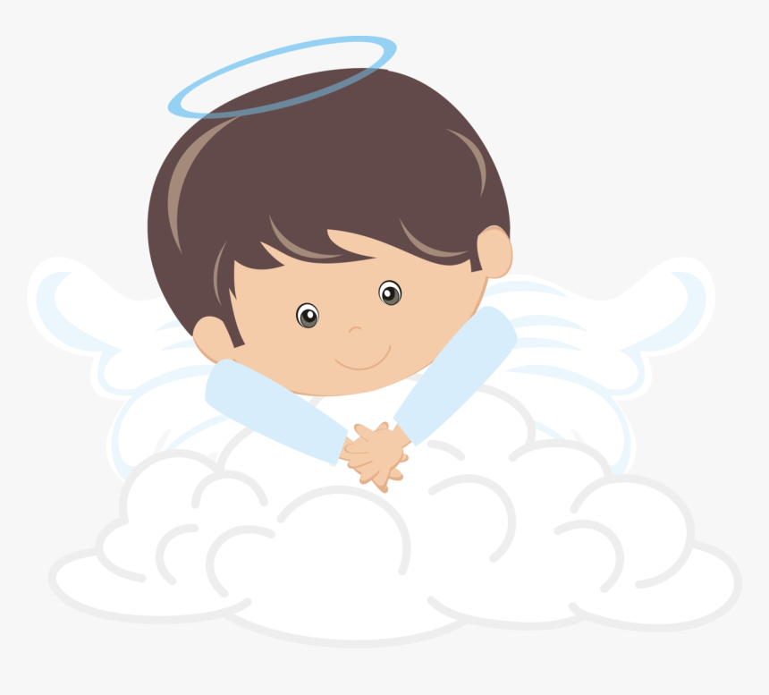 Clipart Angel Baptism - Baby Boy Angel Transparent Background, HD Png Download, Free Download