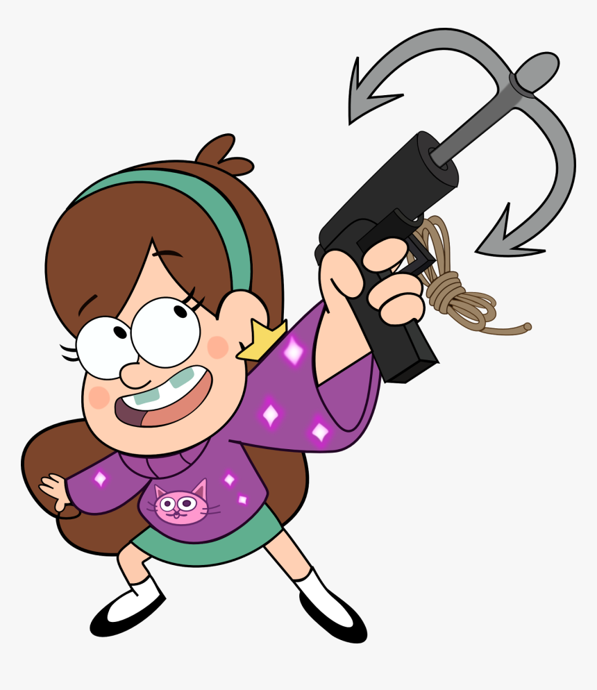 Mabel Pines Dipper Pines Grunkle Stan Grappling Hook - Mabel Pines Grappling Hook, HD Png Download, Free Download