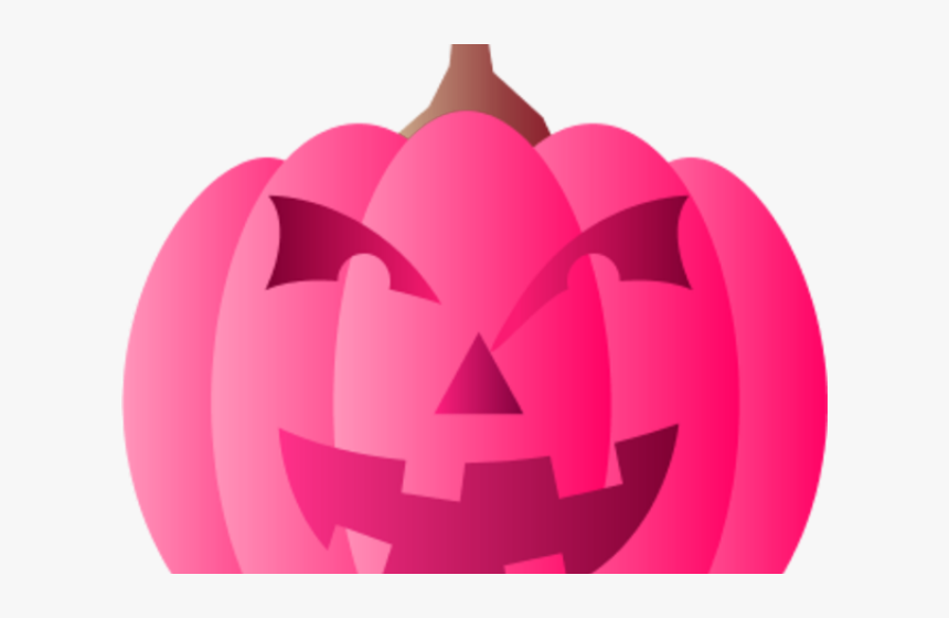Pumpkin Clipart Girly - Pink Pumpkin Clipart, HD Png Download, Free Download