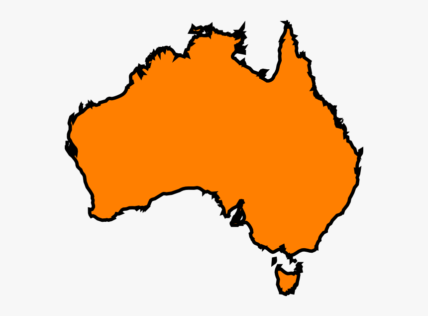 28 Collection Of Australia Clipart Png - Map Of Australia Clip Art, Transparent Png, Free Download