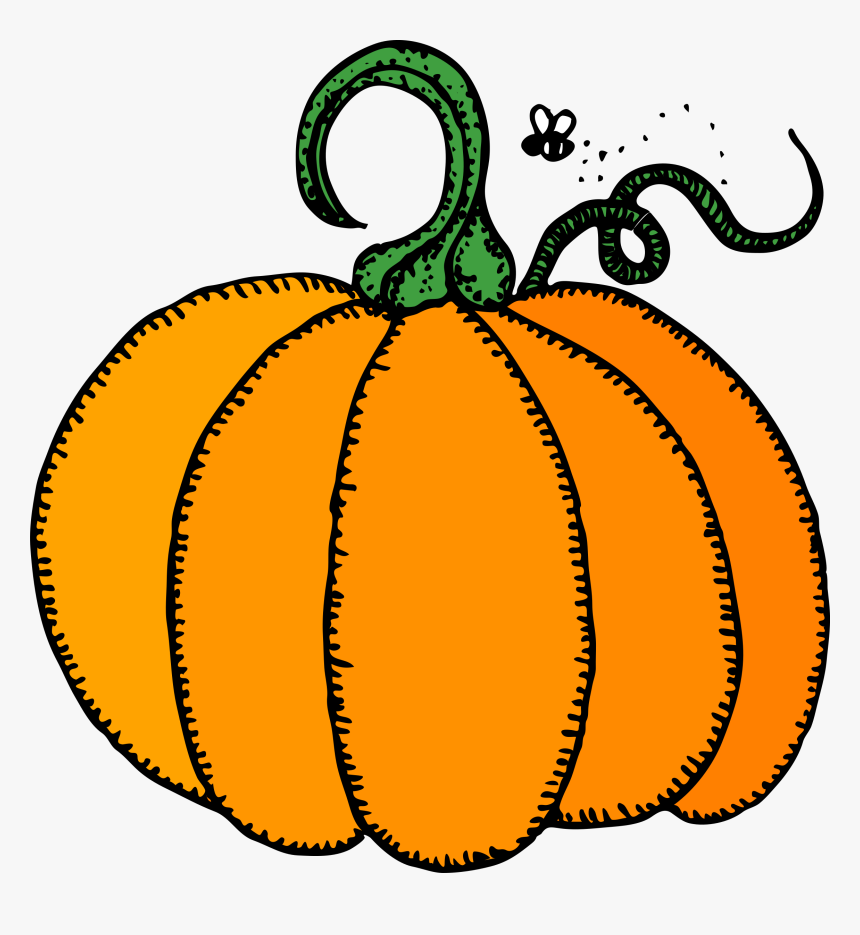 Simple Clip Art At - Red Pumpkin Clipart, HD Png Download, Free Download