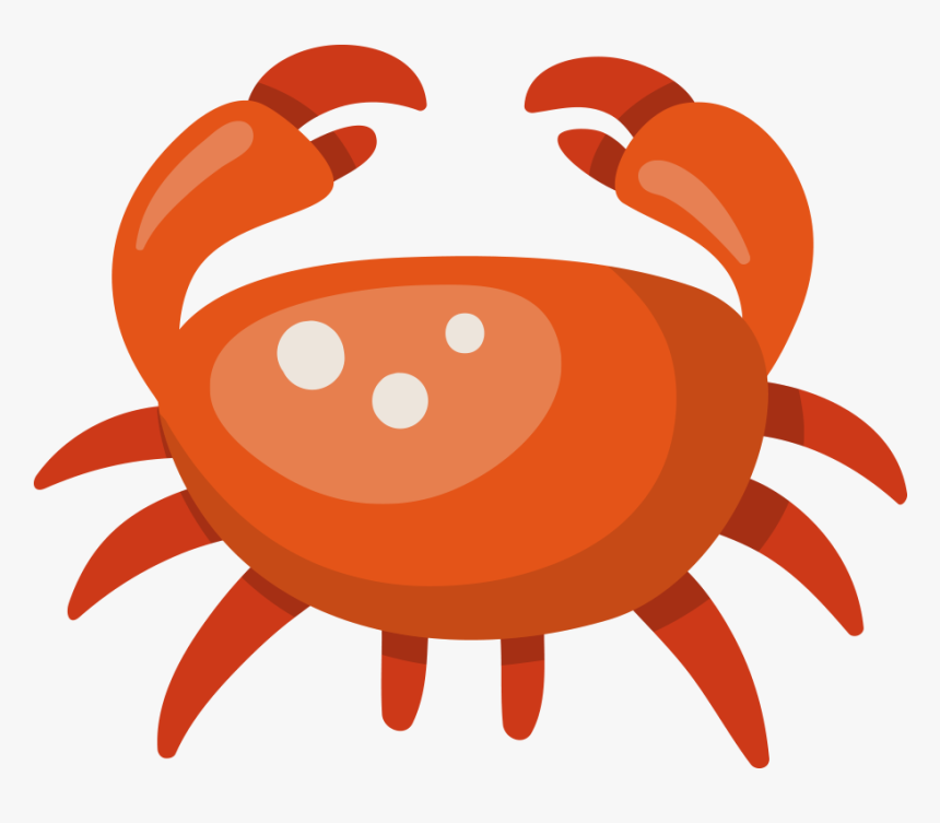 Red Crab Png - Crab Png Cartoon, Transparent Png, Free Download