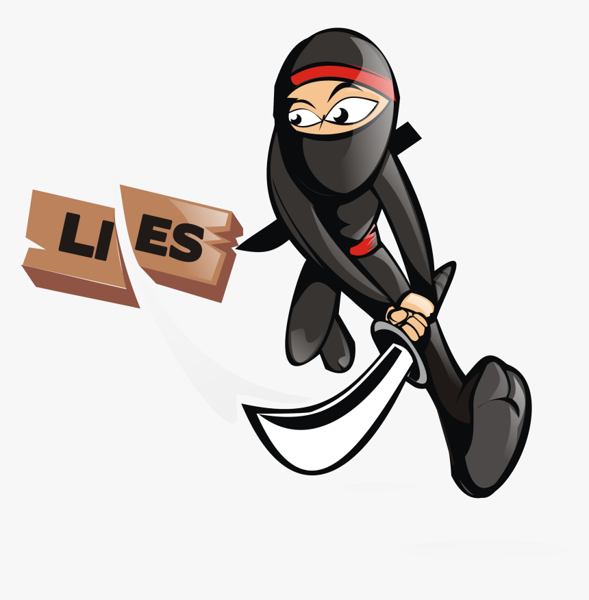 Ninja Clipart Quiet - Cartoon, HD Png Download, Free Download