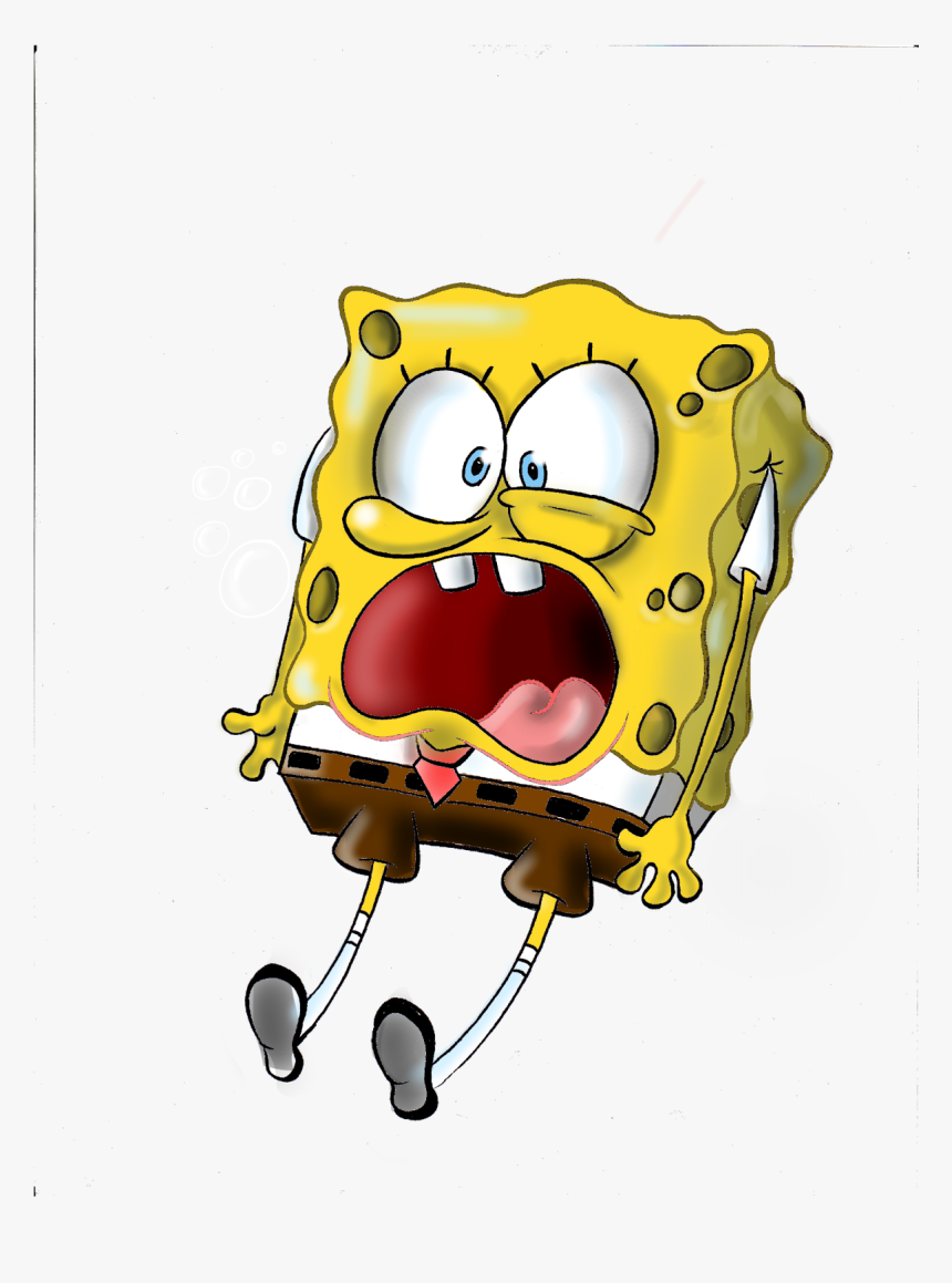 Transparent Screaming Clipart - Spongebob Not Happy Transparent Background, HD Png Download, Free Download