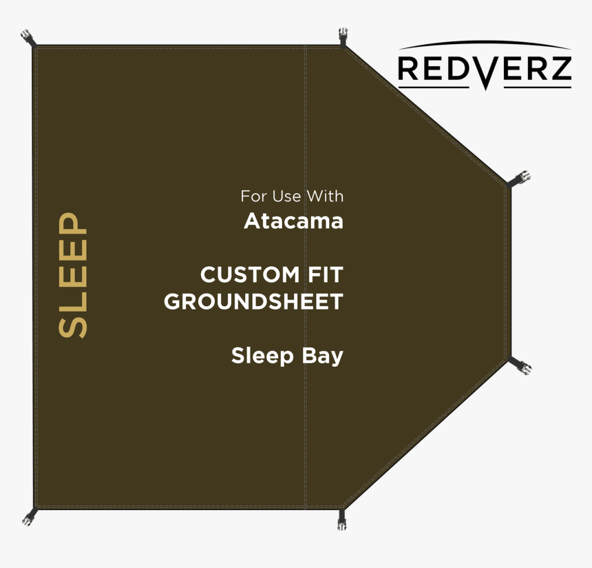 Sleeping Area Groundsheet/footprint For Redverz Atacama - Umbrella, HD Png Download, Free Download