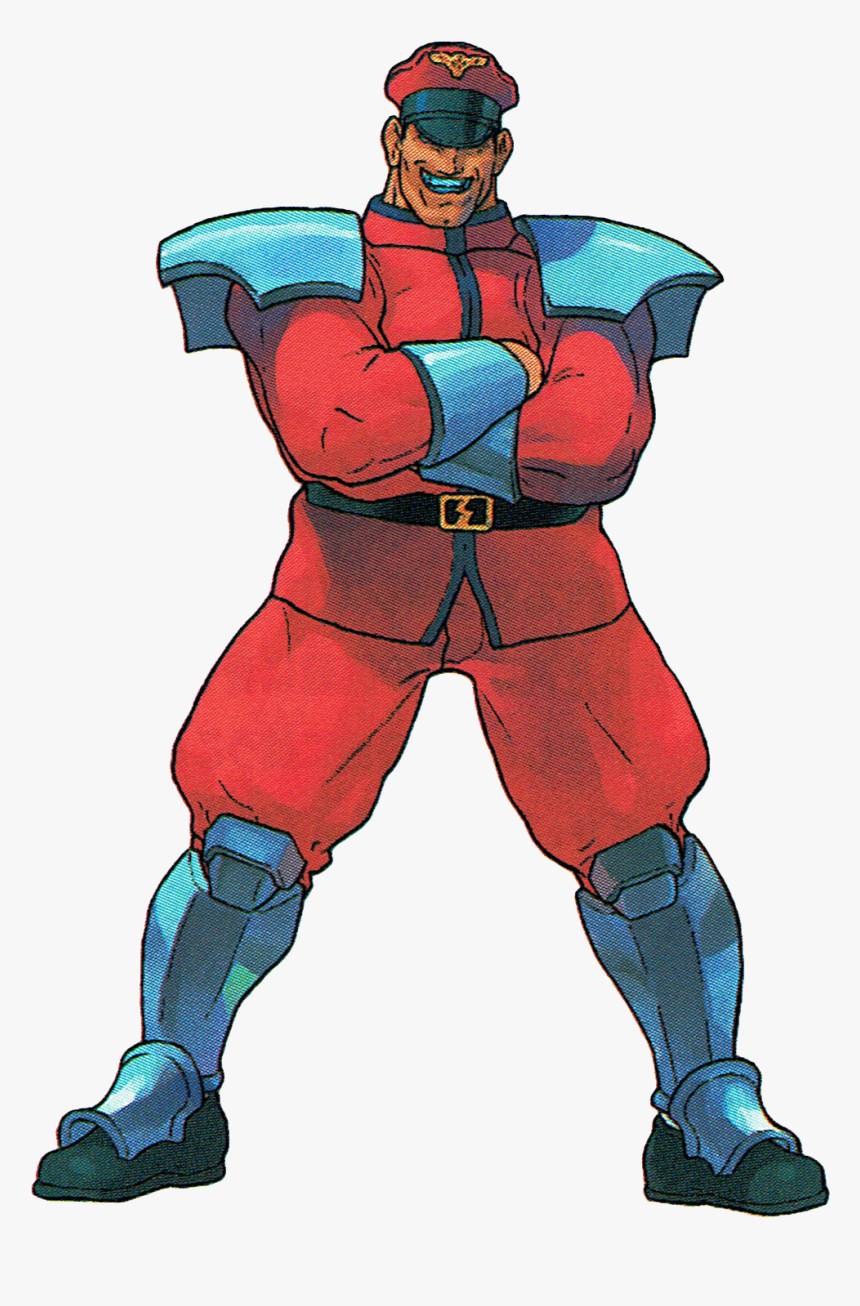 The Video Game Art Archive - Bison Street Fighter Alpha, HD Png Download, Free Download