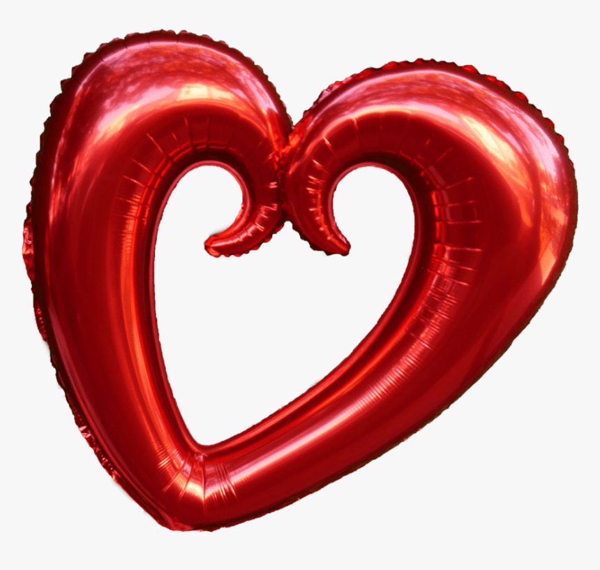 Clip Art Heart Balloon - Heart, HD Png Download, Free Download