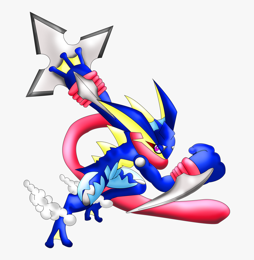 Pokemon Shiny Mega Greninja Pokedex Shiny Mega Ash Greninja Hd Png Download Kindpng