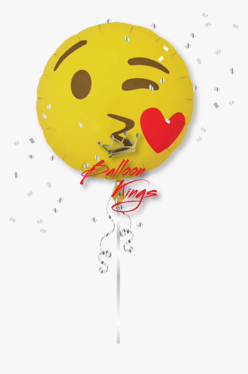 Emoji Kissing Heart - Happy Birthday Kissing Emoji, HD Png Download, Free Download