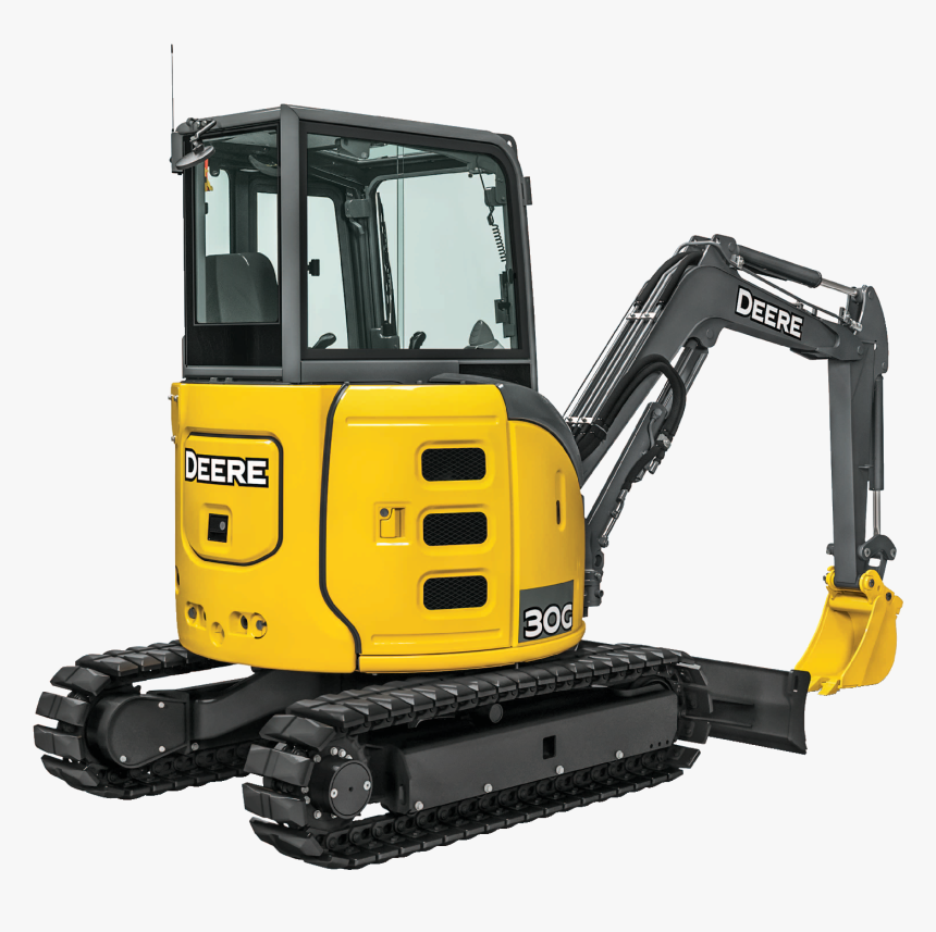 Mini Excavator - John Deere 30g, HD Png Download, Free Download