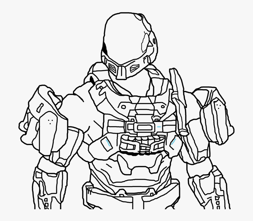 Download And Print These Halo Odst Coloring Pages For - Halo Coloring Sheet, ...