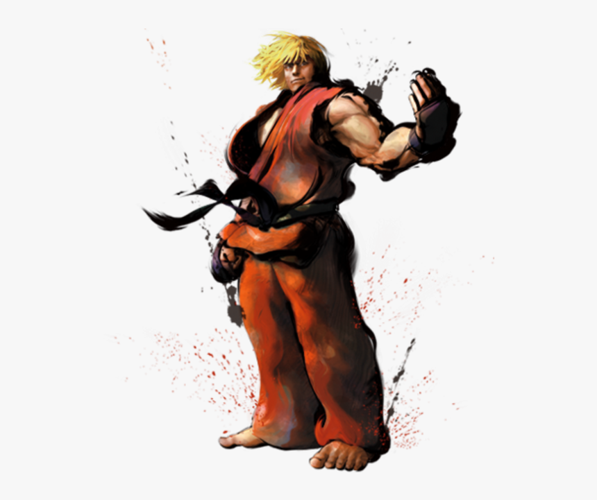 Ken Masters - Ken Street Fighter Artwork, HD Png Download, Free Download