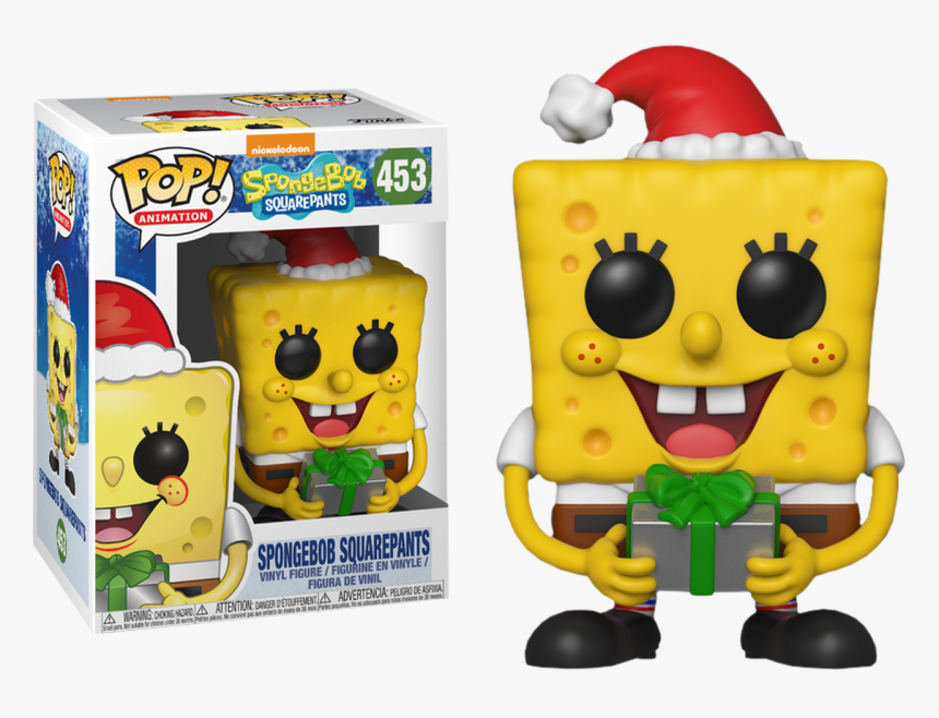 Spongebob Christmas Pop Vinyl, HD Png Download, Free Download