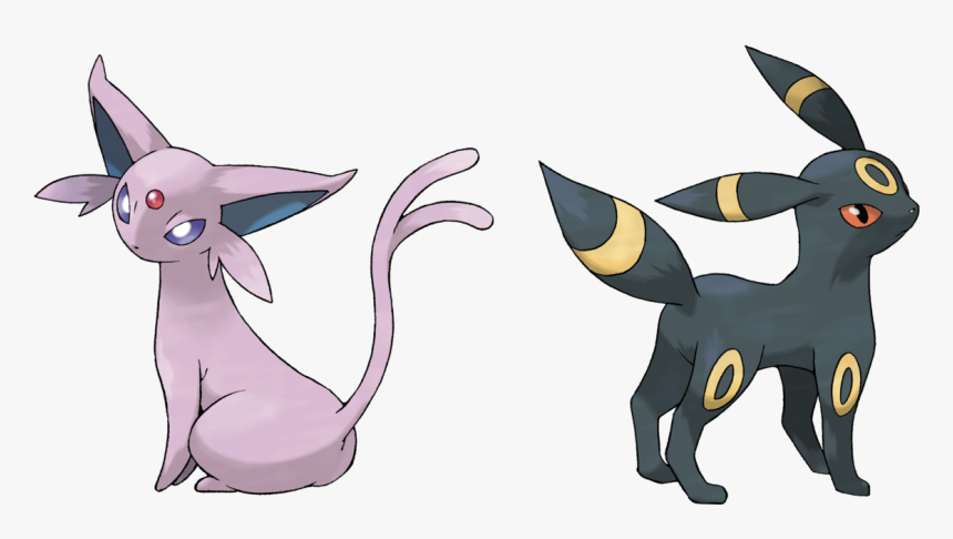 Transparent Shiny Umbreon Png - Espeon Pokemon Umbreon, Png Download, Free Download