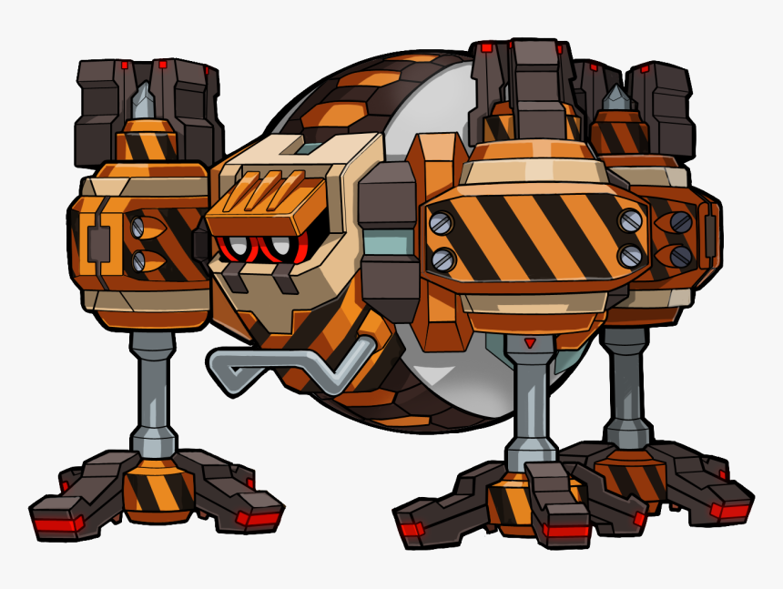 Mighty No 9 Round Digger, HD Png Download, Free Download