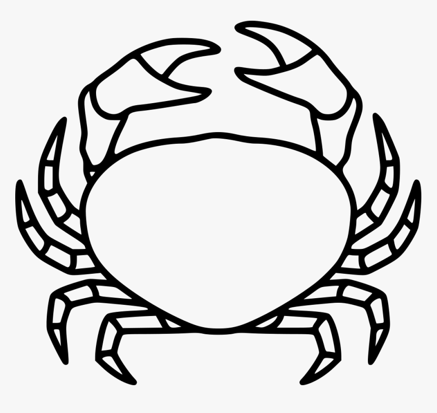 Crab - Crab Drawing Transparent, HD Png Download, Free Download