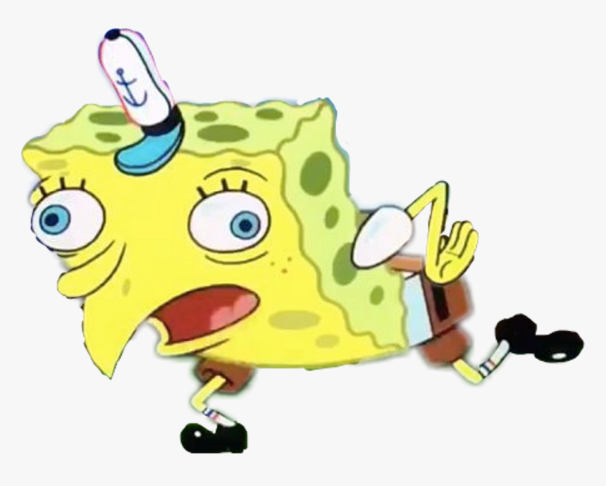 Transparent Caveman Clipart - Spongebob Mocking Meme Png, Png Download, Free Download