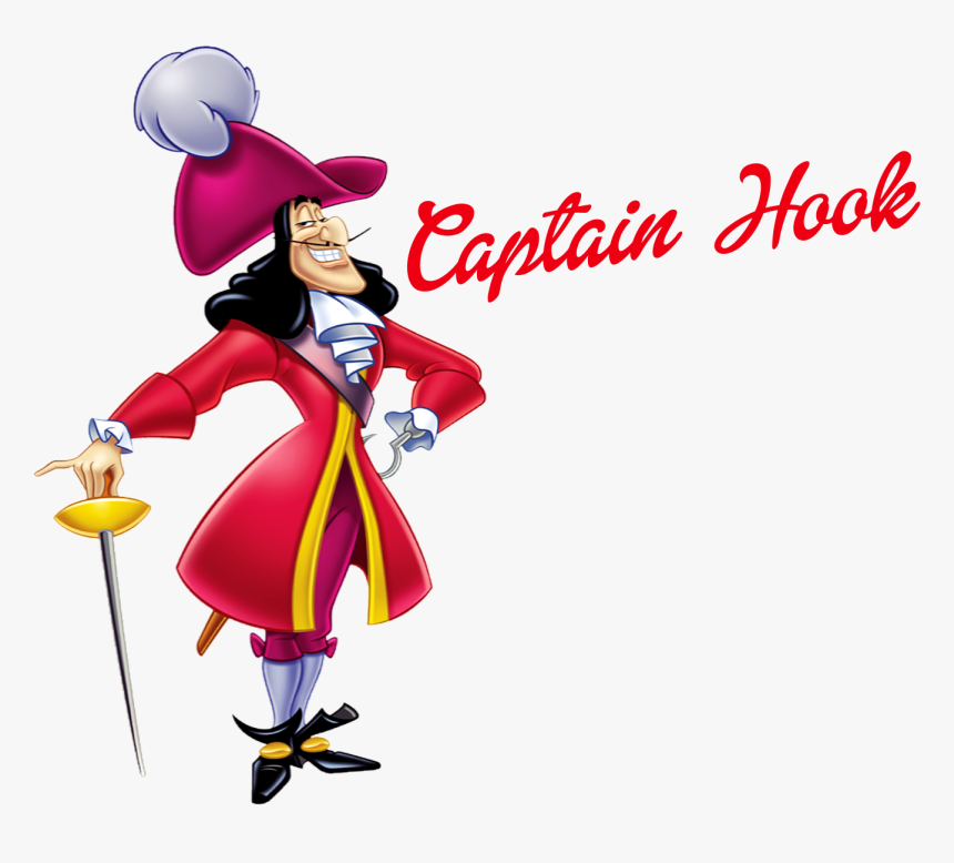 Free Png Captain Hook Png Images Transparent - Peter Pan Captain Hook, Png Download, Free Download