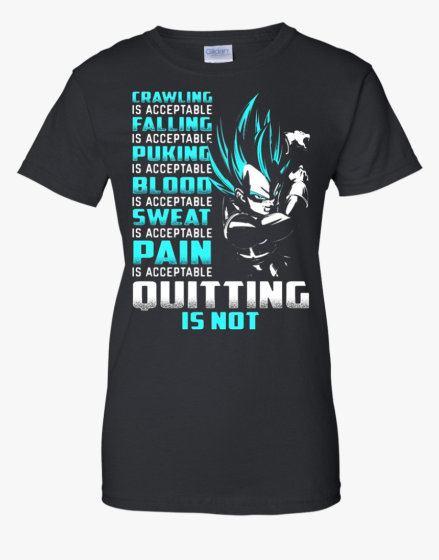 Vegeta God Shirt Super Saiyan God Vegeta Quote Dragon - Active Shirt, HD Png Download, Free Download