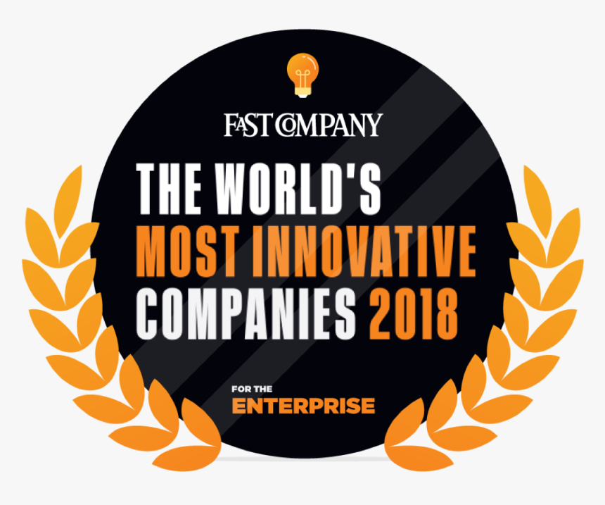 Fast Company Logo Png - Worlds Most Innovative Companies 2018, Transparent Png, Free Download