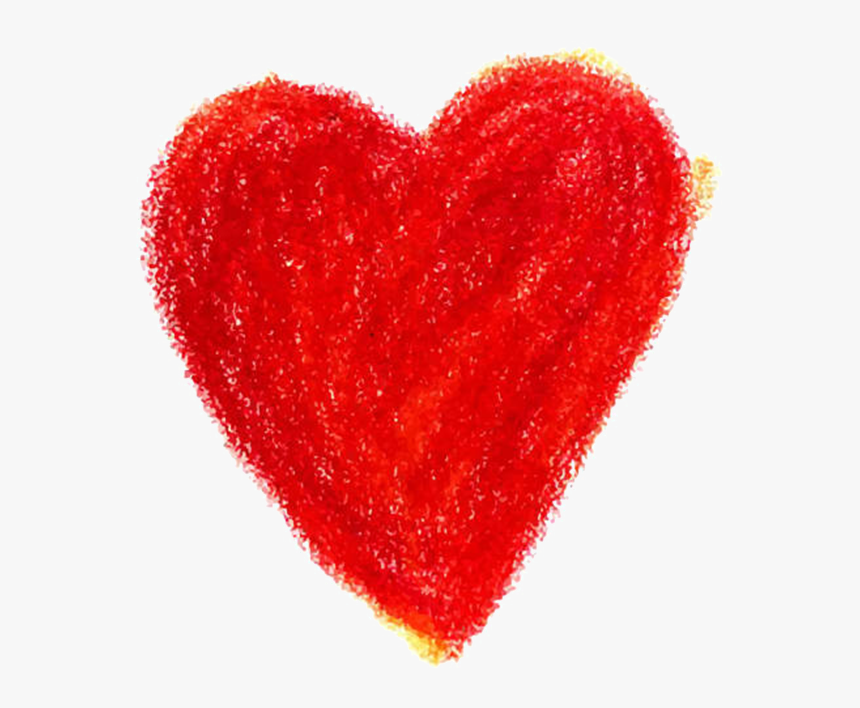 Crayon Heart Clipart - Heart, HD Png Download, Free Download