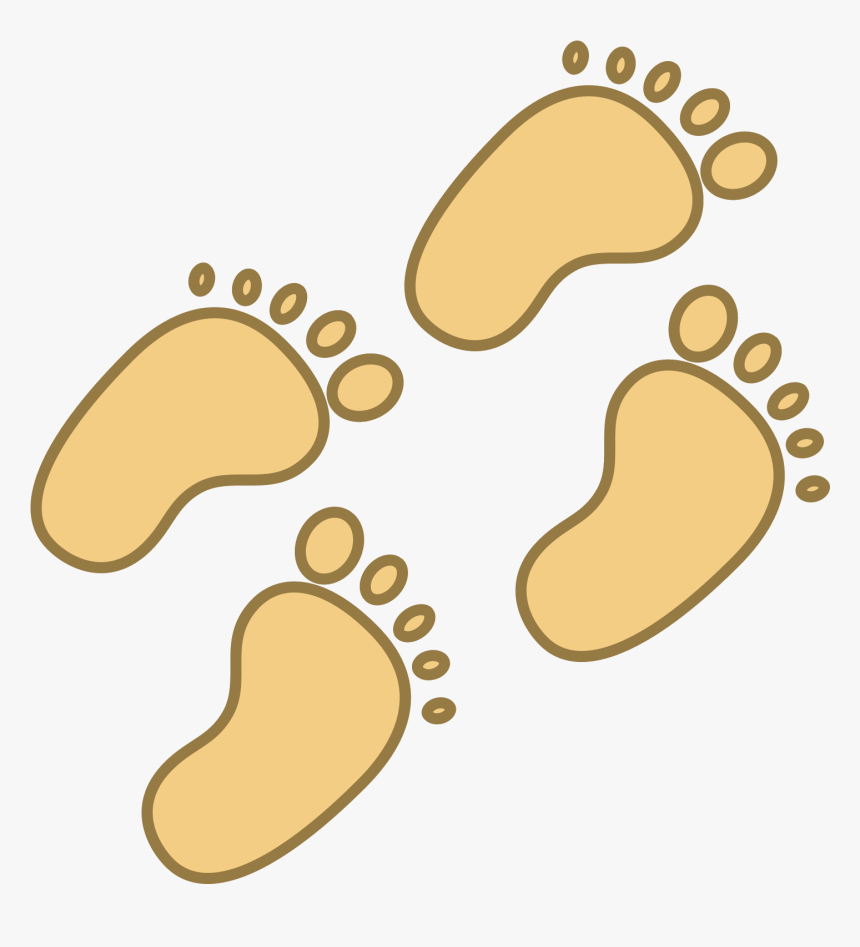 Baby Footprint Icon - Baby Footsteps Icon Png, Transparent Png, Free Download