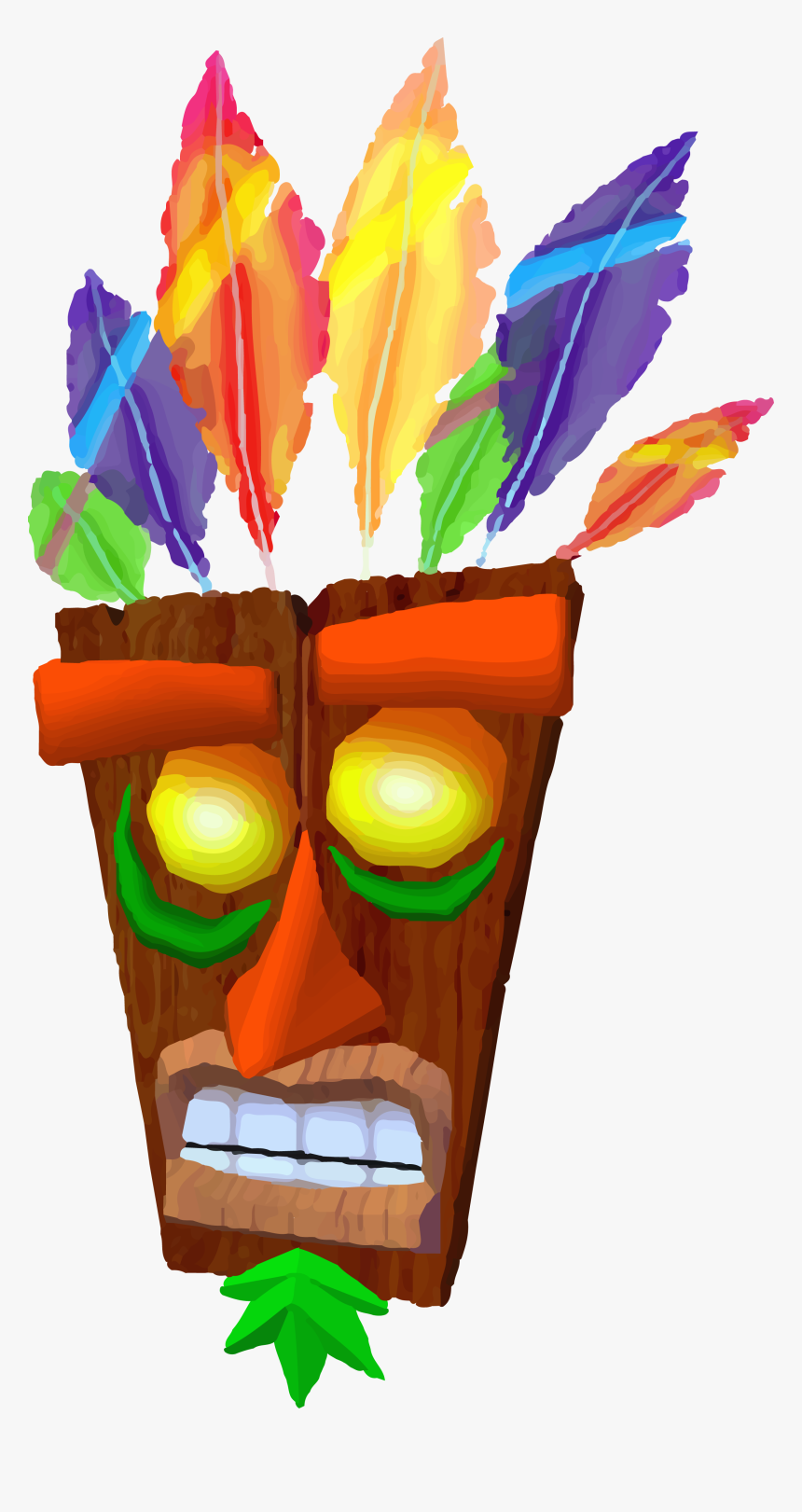 Humanity"s Collective Gaming Knowledge - Crash Bandicoot Floating Mask, HD Png Download, Free Download