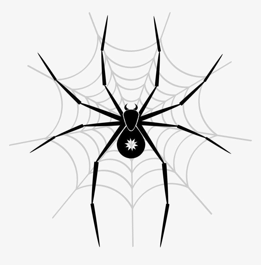 Cartoon Transparent Background Spider, HD Png Download, Free Download