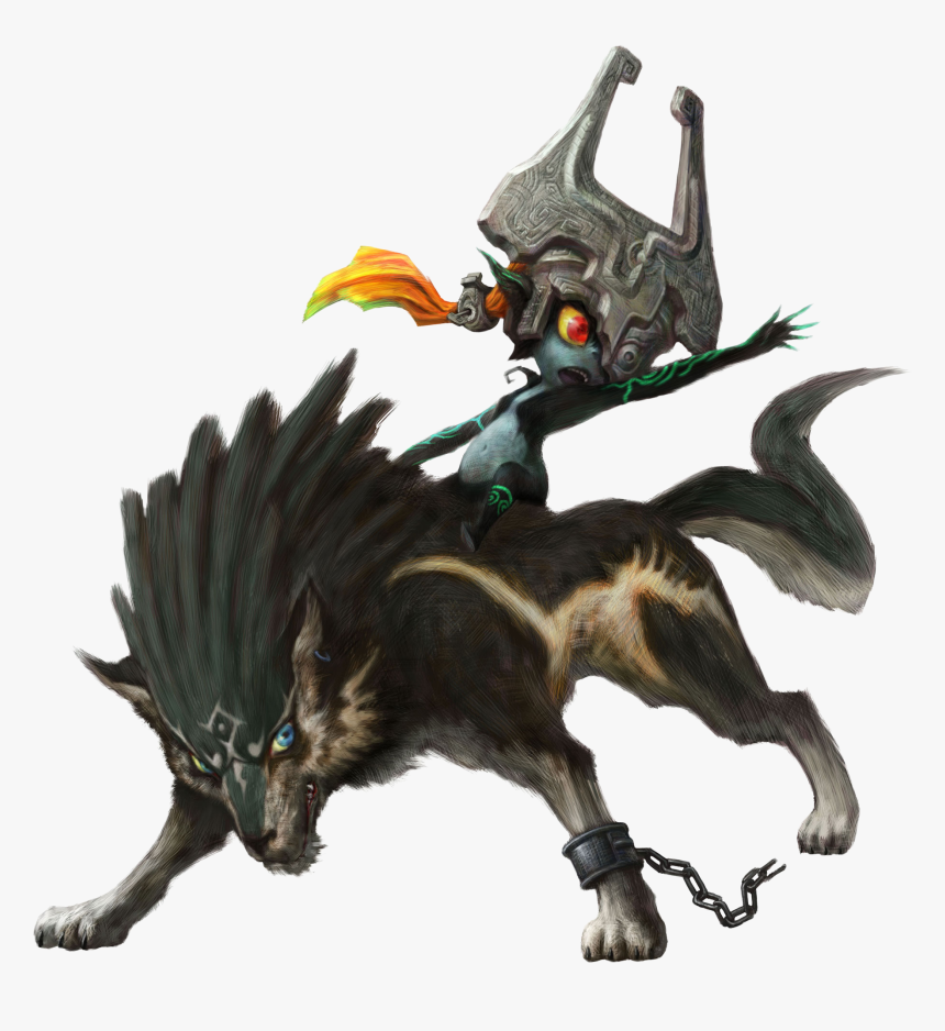 Midna - Legend Of Zelda Twilight Princess Link Wolf, HD Png Download, Free Download