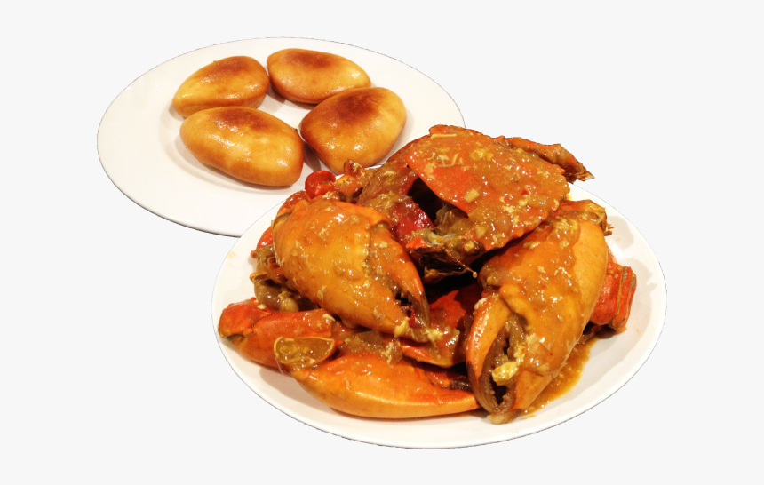 Chilli Crab Sandwich Bun Small - Chilli Crab With Bun, HD Png Download, Free Download