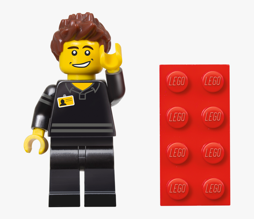 Lego Store Employee Minifigure, HD Png Download, Free Download