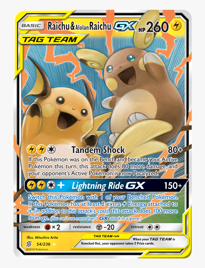 Tag Team Pokemon Cards, HD Png Download, Free Download