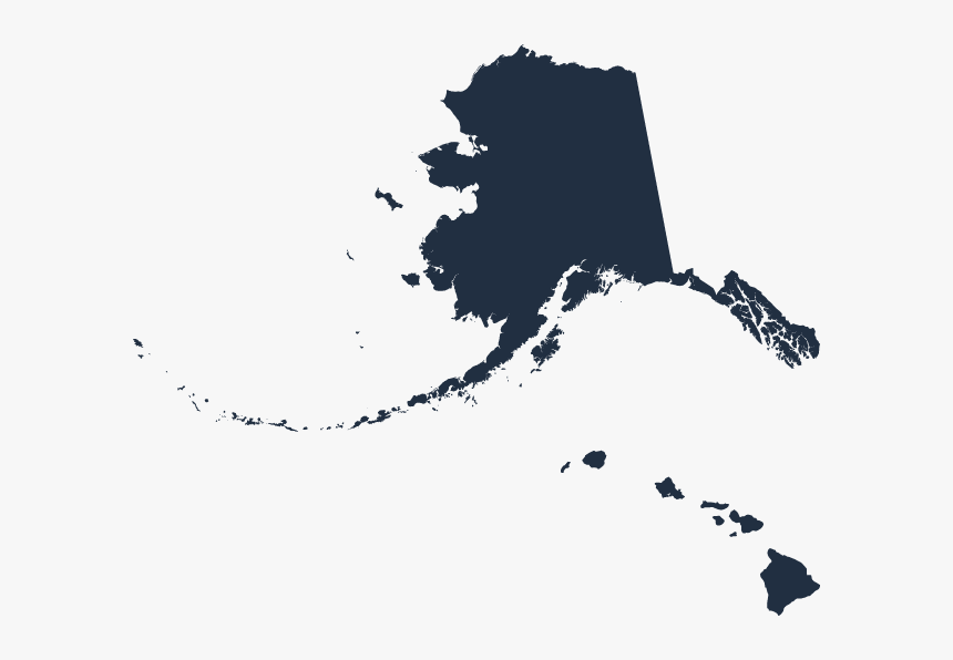 Hawaii Map - State Alaska, HD Png Download, Free Download