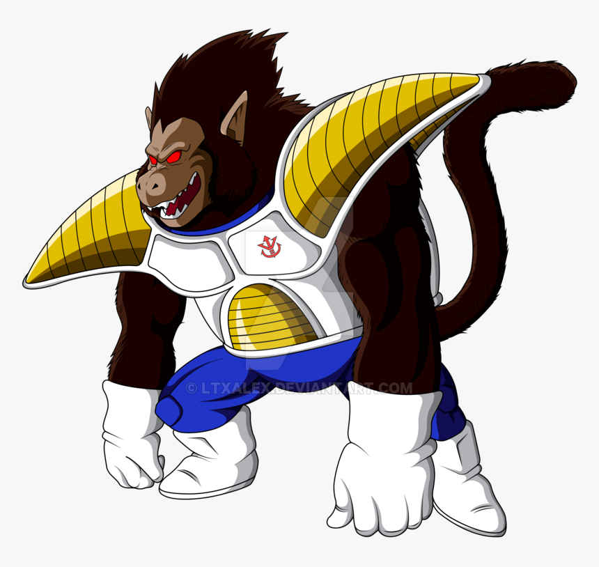 026-kid Vegeta By Ltxalex - Vegeta Golden Ape, HD Png Download, Free Download