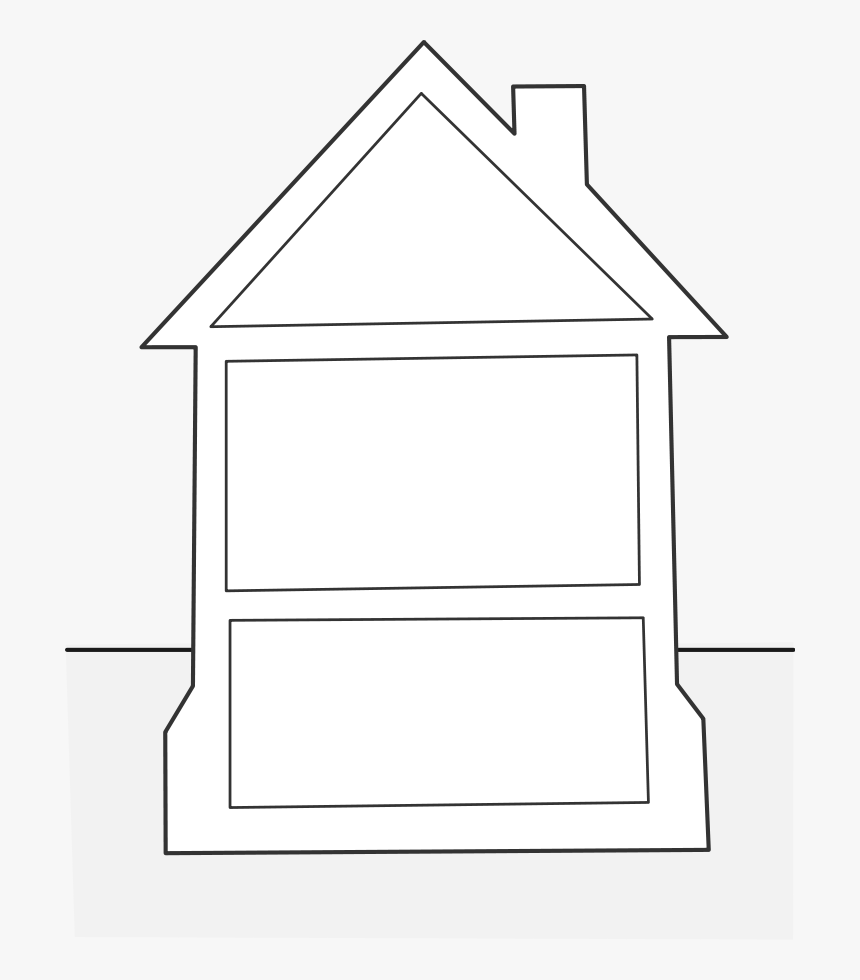 House Elevation / Élévation Maison Svg Clip Arts - Graphic Organizer For Houses, HD Png Download, Free Download