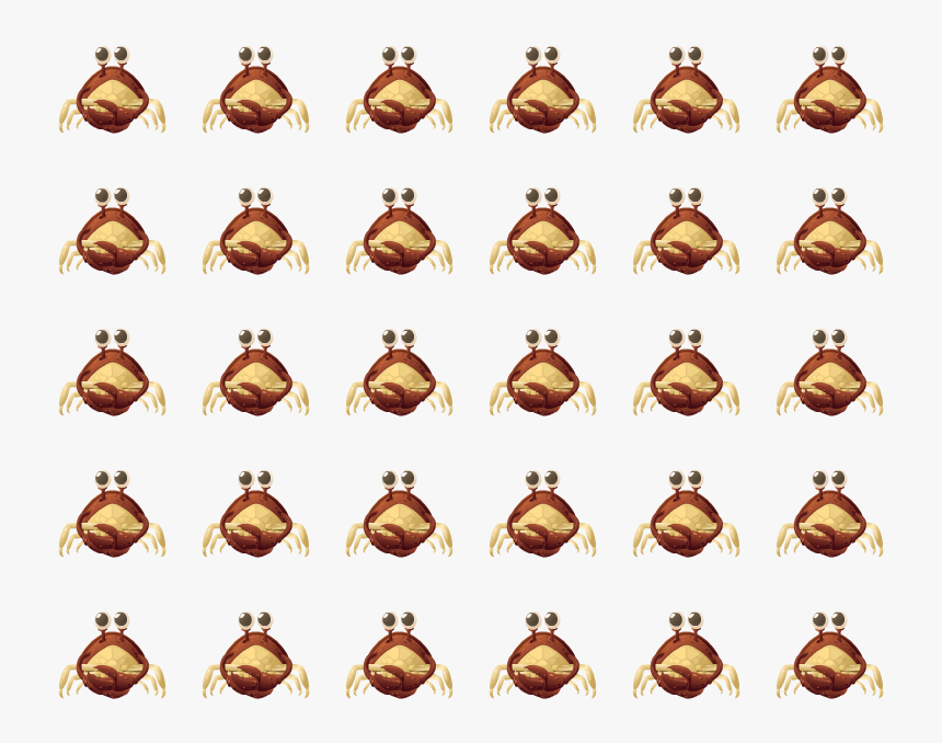 Crab Sprite Sheet Png, Transparent Png, Free Download