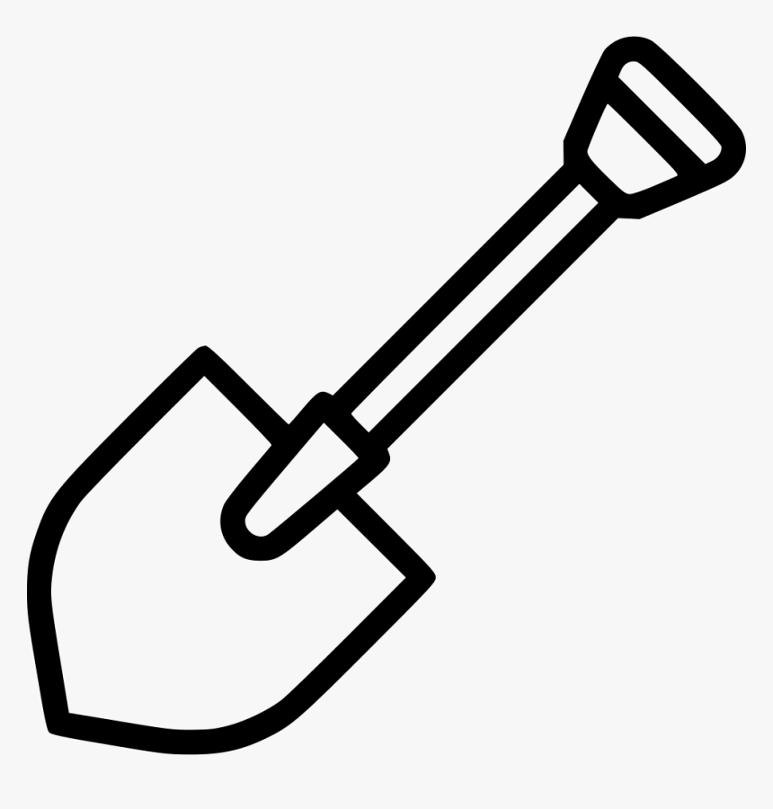 Shovel Digger Tool Dig Military Army - Shovel Icon, HD Png Download, Free Download