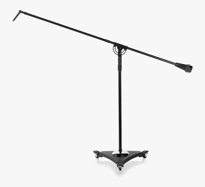 Recording Microphone With Stand Png - C Stand For Boom Mic, Transparent Png, Free Download