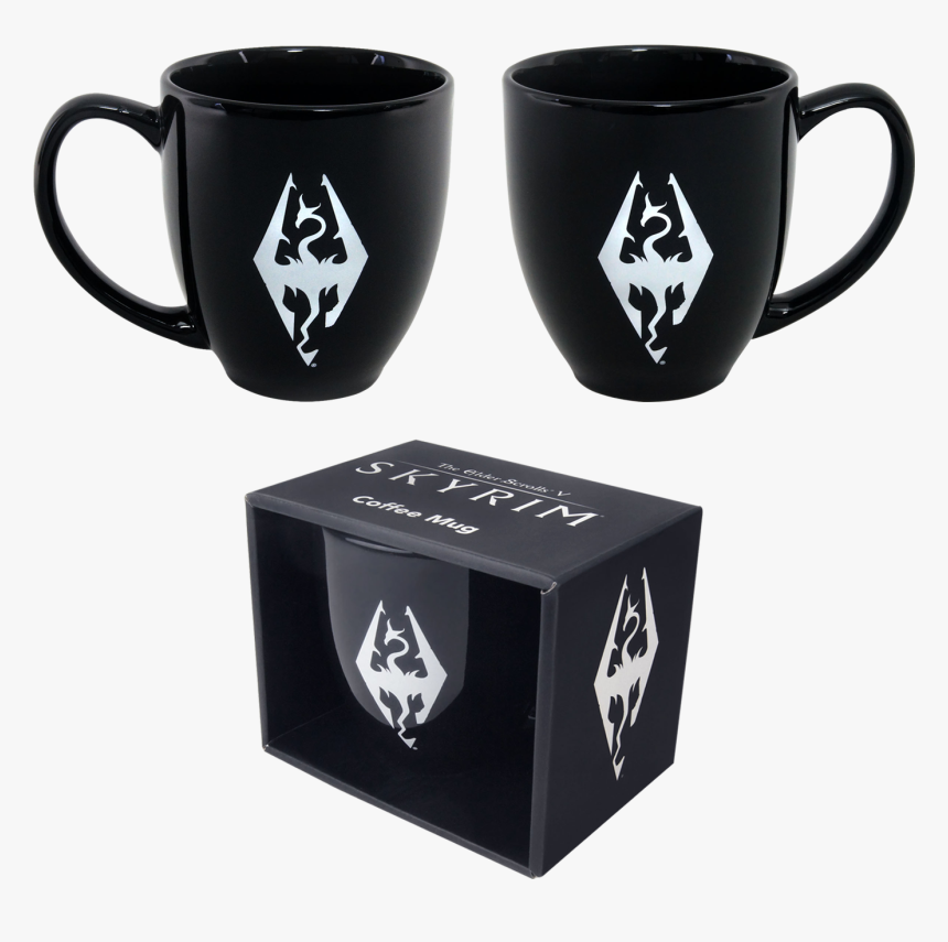 Skyrim Mug Dragon Symbol - Skyrim Mug, HD Png Download, Free Download