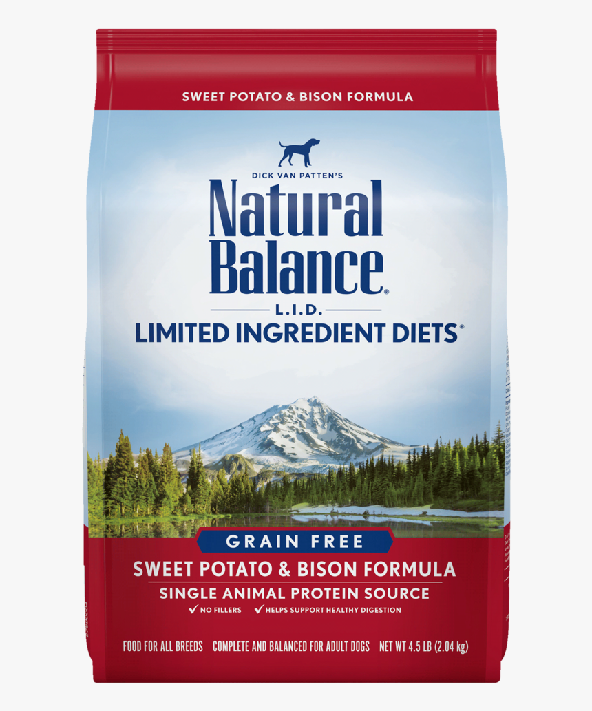 Limited Ingredient Diets® Sweet Potato & Bison Dry - Natural Balance Dog Food Bison, HD Png Download, Free Download