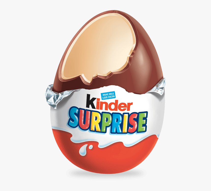 Open Kinder Surprise Egg Clip Arts - Kinder Surprise Egg Png, Transparent Png, Free Download