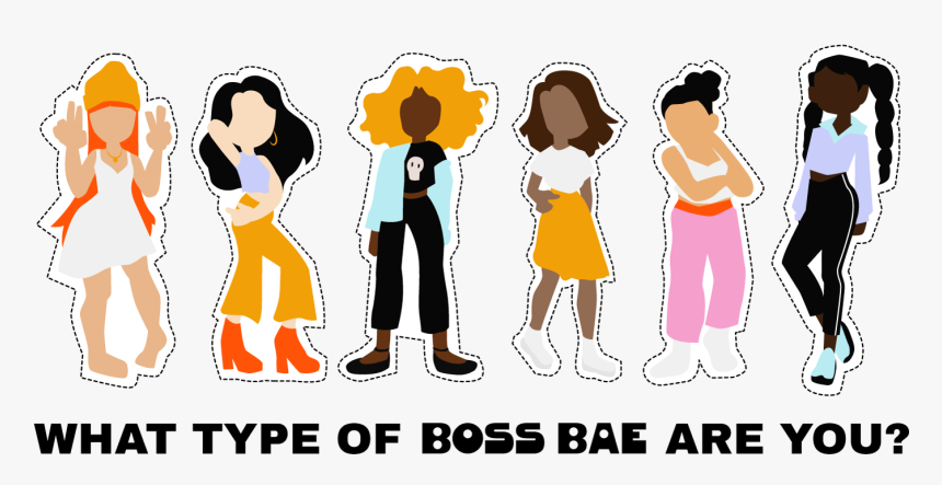 Boss Bae Personality Quiz - Cartoon, HD Png Download, Free Download