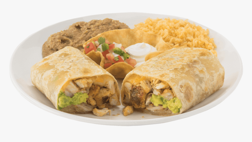 Burrito De Pollo Png - Wrap Roti, Transparent Png, Free Download