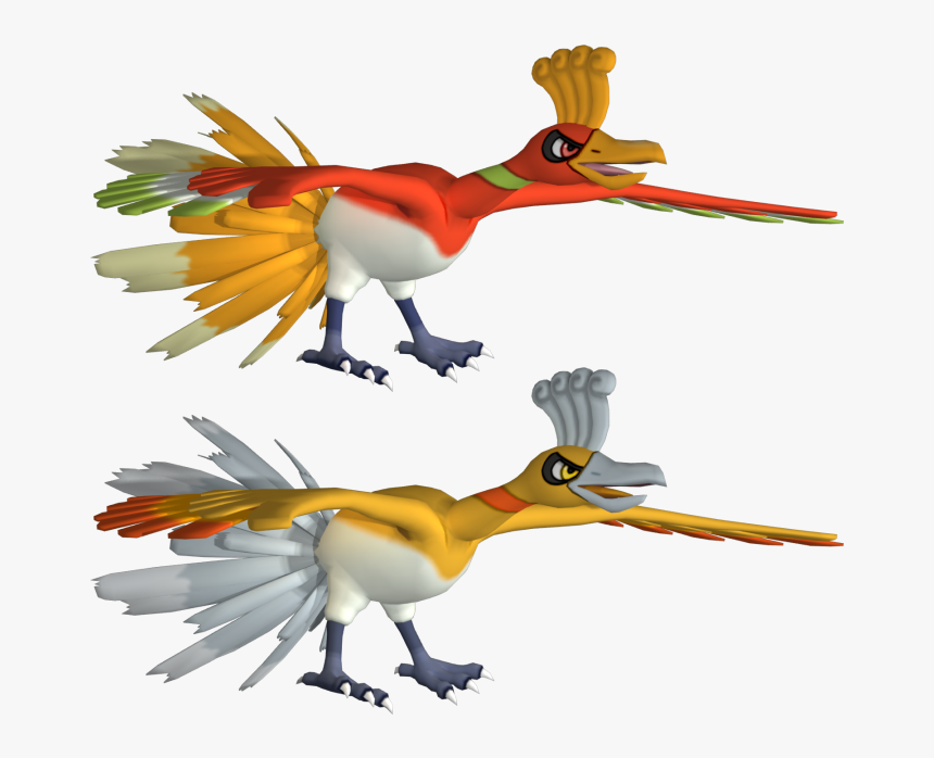 Download Zip Archive - Ho Oh 3d Model, HD Png Download, Free Download