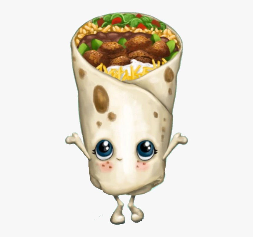 #cute #burrito #eyes #smile #cuteburrito - Food Puns By Tastemade, HD Png Download, Free Download